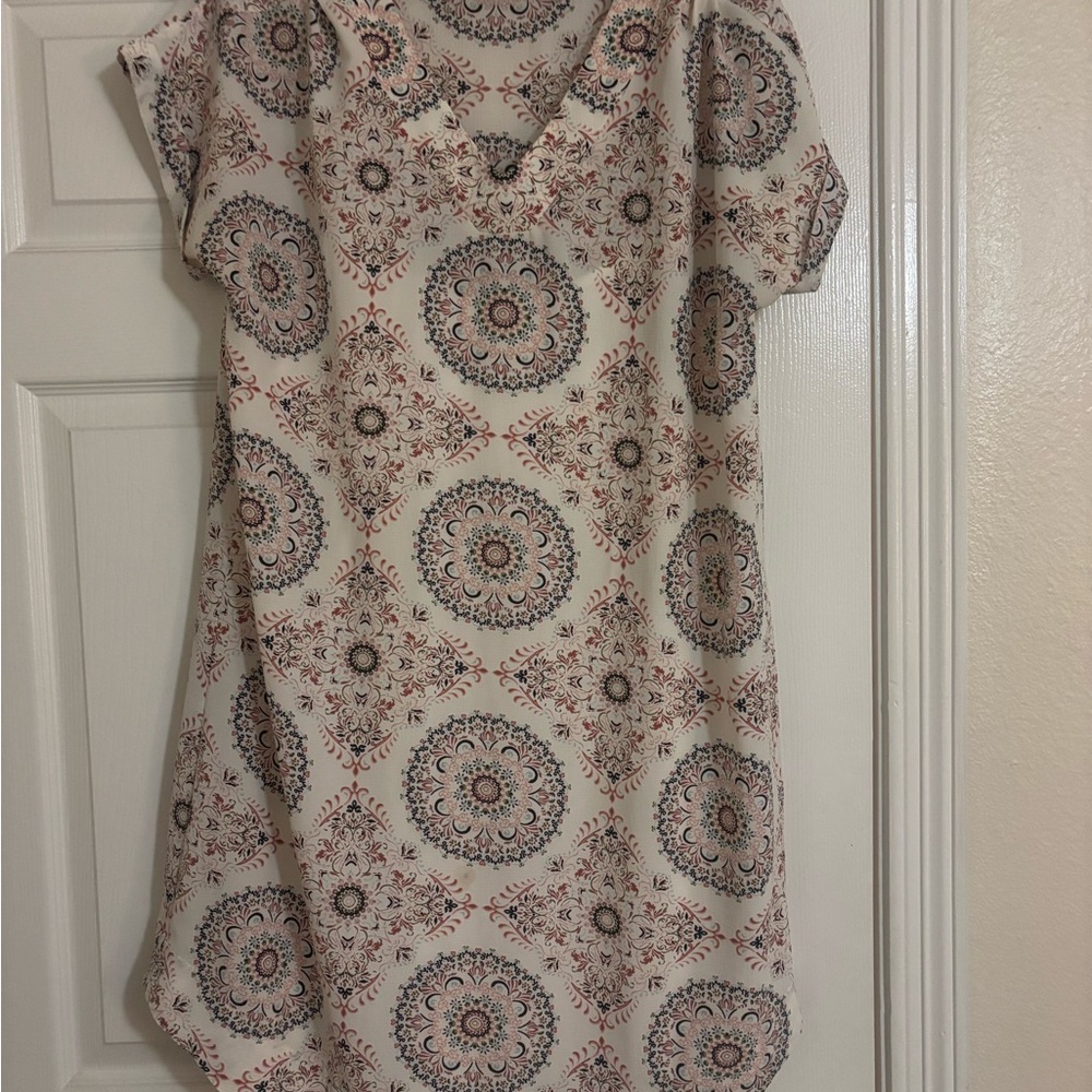 Luxology Multicolor Patterned Dress